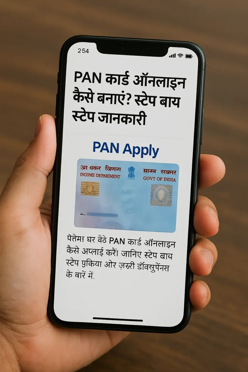 pan-card-online-kaise-banaye